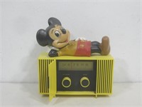 Vtg 19630s Mickey Mouse AM Radio See Info
