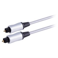 Philips 6' Toslink Fiber Optic Cable - Gray
