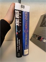 (2) Star Trek Books