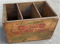 Old Remington UMC Shur Shot Wooden Ammo Box 12Ga