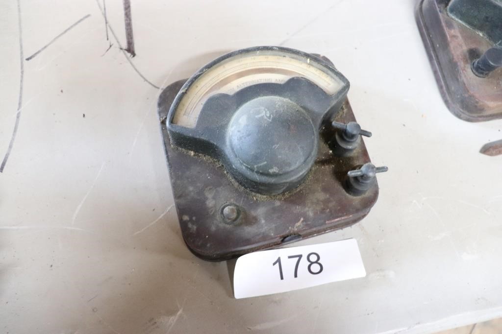 Thomson General Electric Ammeter