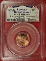 2009-D Lincoln Bicentennial Cent PCGS MS65RD