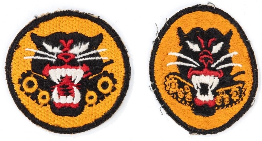 U.S. WWII Tank Destroyer Patches Lot of 2