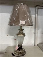 Table lamp and shade