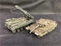 VTG Corgi Toys Metal Tanks