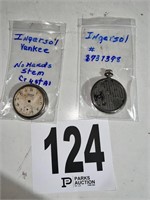 2 Vintage Ingersol Watches