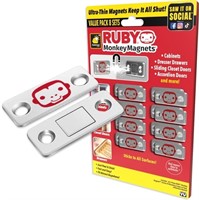 SR1799  Bulbhead Ruby Monkey Magnets 1 oz