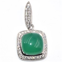 Silver Onyx Xz(6.15ct) Pendant