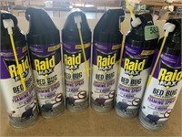 6 Raid Bed Bug Foaming Spray