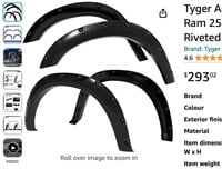 Tyger Auto Fender Flares Compatible