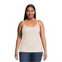 Sz XXL(19) Beige No Boundaries Rib Cami A6