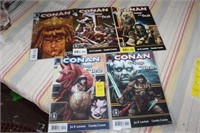 "CONAN" COMIC BOOKS
