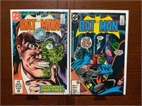 DC Comics 2 piece Batman 397 & 398