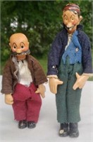Antique Mutt & Jeff by "Bucherer"