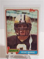 1981 Topps Archie Manning