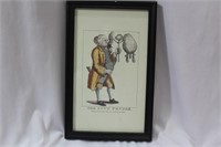 A Vintage "The City Tonsor" Print