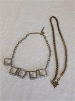 PAIR OF NECKLACES IN GIFT BAG