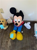 large Mickey Mouse plush