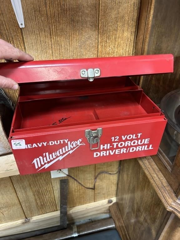 milwaukee Drill Box