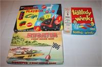 3 Children`s Vintage Games incl Tiddley Winks