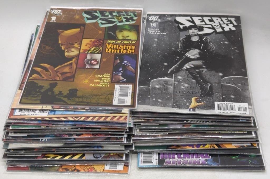 (EF) DC Secret Six Comics Issues #1-36, #1-6, &