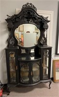 Antique Victorian Etagere Curio Cabinet