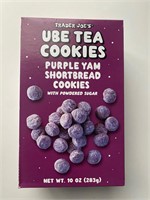 Trader Joe’s Ube Tea Cookies New
