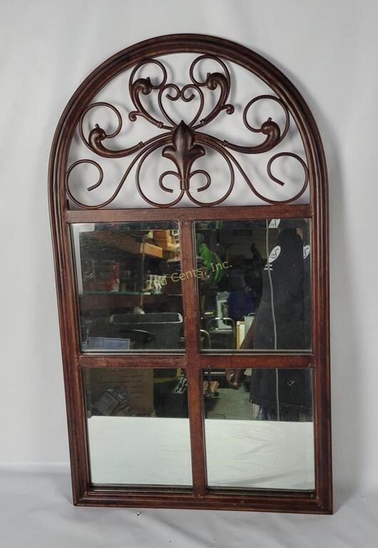 Metal Framed Wall Decor Mirror