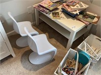 3PC CHILDRENS TABLE W/CHAIRS