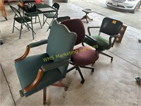 3 Office Chairs