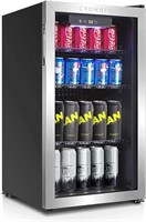 $189 - CROWNFUL Beverage Refrigerator and Cooler