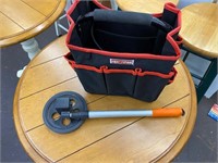 Carpenter's Bag & Measuring wheel