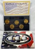 Of) 1999 gold edition state Quarter collection