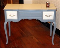 Vintage Repainted Vanity Table/Desk