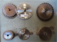 16 Various New & Used Saw Blades