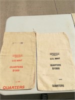(2) US Mint Quarter Bags