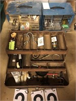 2 Organizer and Metal Toolbox