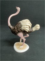 Scarce Herend Ostrich Natural Figurine