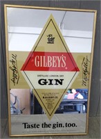 Gibey's Gin Framed Mirror