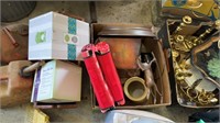 Two box lots of miscellaneous items