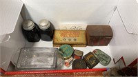 Antique Medicine Containers and Glass Lot BOF