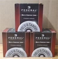 (69) Federal 12 Gauge Shotshells