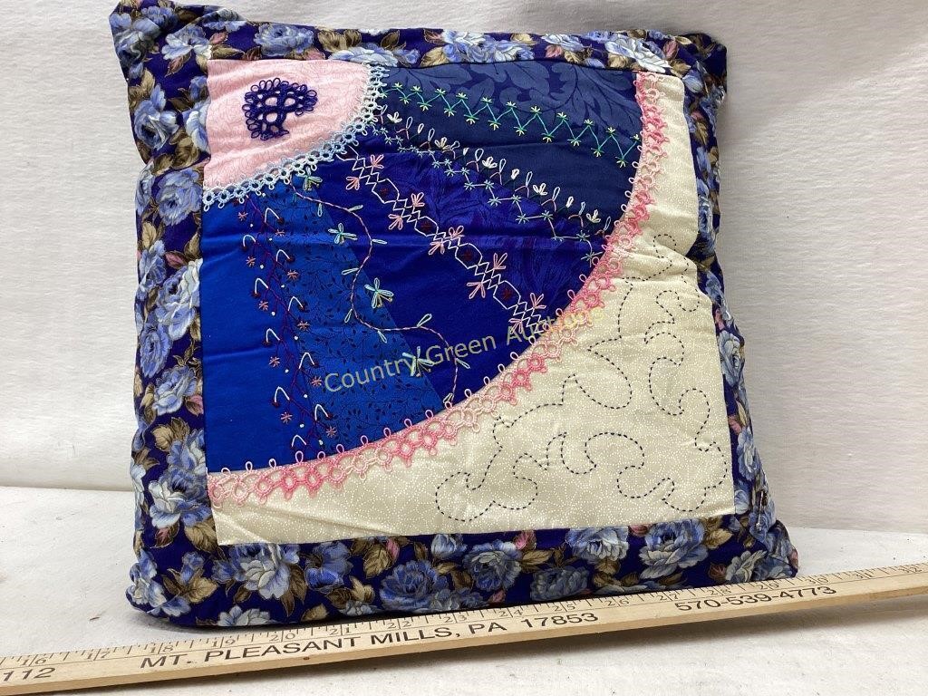 Handmade Quilted Pillow