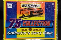 vintage Matchbox car case and play city
