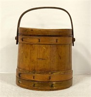 Vintage Wood Sugar Bucket