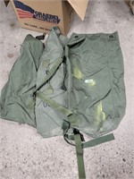 Lot of 3 army duffel bags