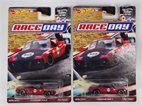 2) HOT WHEELS RACE DAY PORSCHE 914-6 NIP