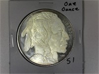 Buffalo One Ounce Silver Round