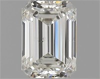 Gia Certified Emerald Cut .90ct Si1 Diamond