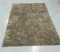 Large Rectangle Brown Area Rug 5ft x 7ft